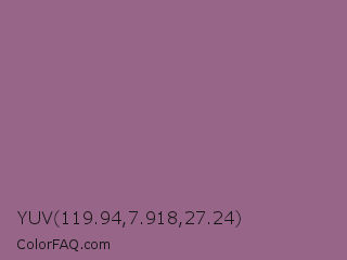 YUV 119.94,7.918,27.24 Color Image