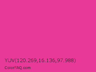 YUV 120.269,16.136,97.988 Color Image