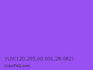 YUV 120.295,60.001,28.682 Color Image