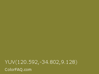 YUV 120.592,-34.802,9.128 Color Image