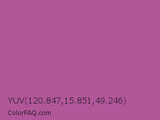 YUV 120.847,15.851,49.246 Color Image