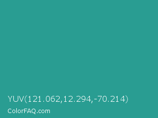 YUV 121.062,12.294,-70.214 Color Image