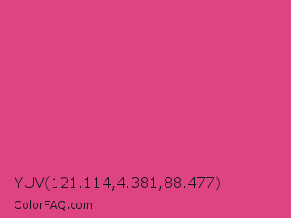YUV 121.114,4.381,88.477 Color Image
