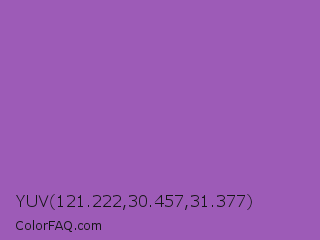 YUV 121.222,30.457,31.377 Color Image