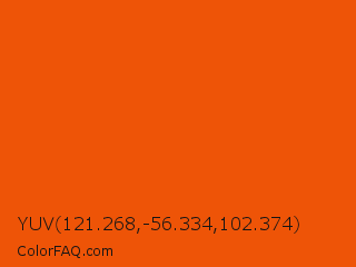 YUV 121.268,-56.334,102.374 Color Image