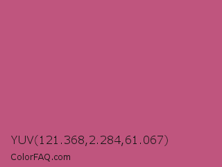 YUV 121.368,2.284,61.067 Color Image