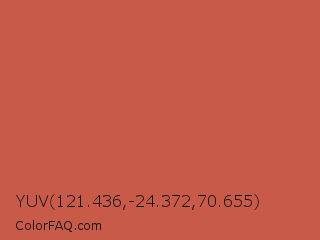 YUV 121.436,-24.372,70.655 Color Image