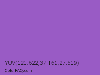 YUV 121.622,37.161,27.519 Color Image