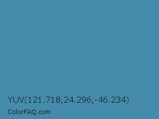 YUV 121.718,24.296,-46.234 Color Image