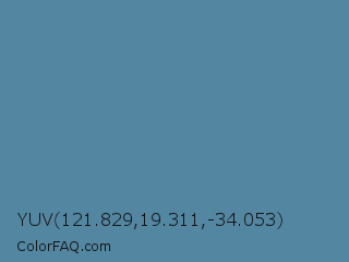 YUV 121.829,19.311,-34.053 Color Image