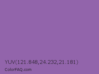 YUV 121.848,24.232,21.181 Color Image