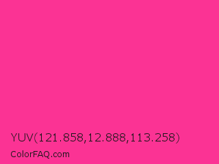 YUV 121.858,12.888,113.258 Color Image