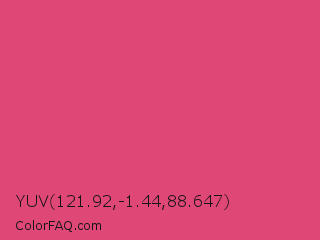 YUV 121.92,-1.44,88.647 Color Image