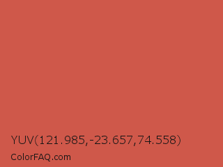 YUV 121.985,-23.657,74.558 Color Image