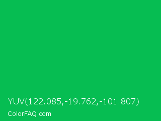 YUV 122.085,-19.762,-101.807 Color Image