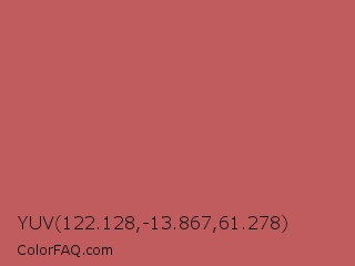 YUV 122.128,-13.867,61.278 Color Image