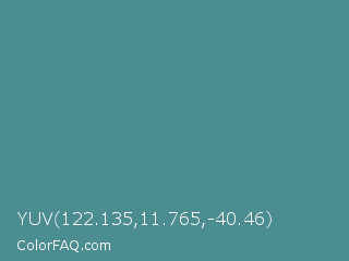 YUV 122.135,11.765,-40.46 Color Image