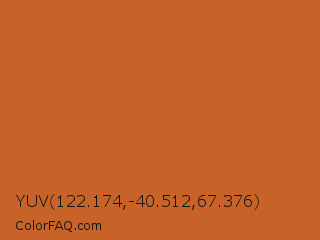 YUV 122.174,-40.512,67.376 Color Image