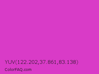 YUV 122.202,37.861,83.138 Color Image