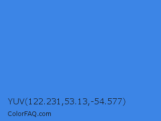 YUV 122.231,53.13,-54.577 Color Image