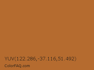 YUV 122.286,-37.116,51.492 Color Image