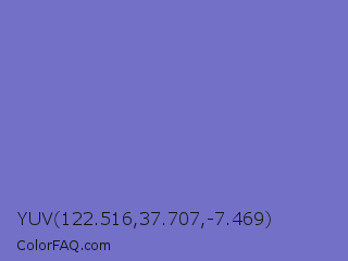 YUV 122.516,37.707,-7.469 Color Image