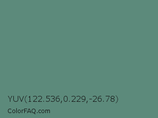 YUV 122.536,0.229,-26.78 Color Image
