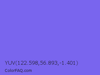 YUV 122.598,56.893,-1.401 Color Image