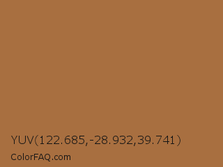 YUV 122.685,-28.932,39.741 Color Image