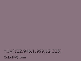 YUV 122.946,1.999,12.325 Color Image