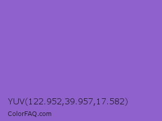 YUV 122.952,39.957,17.582 Color Image