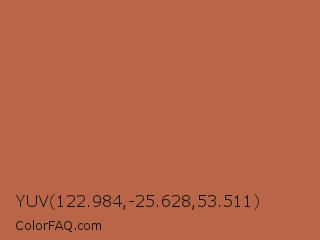 YUV 122.984,-25.628,53.511 Color Image