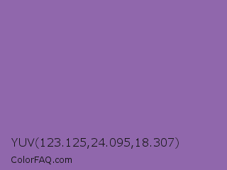 YUV 123.125,24.095,18.307 Color Image