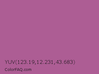 YUV 123.19,12.231,43.683 Color Image