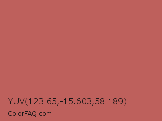 YUV 123.65,-15.603,58.189 Color Image