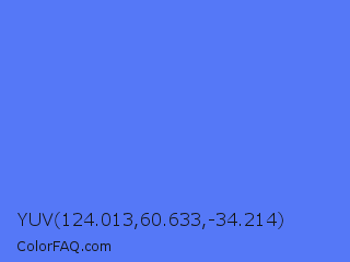 YUV 124.013,60.633,-34.214 Color Image