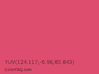 YUV 124.117,-6.96,85.843 Color Image