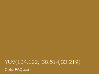 YUV 124.122,-38.514,33.219 Color Image
