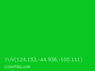 YUV 124.152,-44.938,-100.111 Color Image