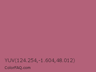 YUV 124.254,-1.604,48.012 Color Image