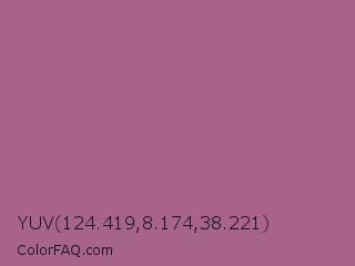 YUV 124.419,8.174,38.221 Color Image