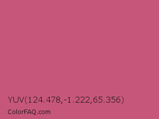YUV 124.478,-1.222,65.356 Color Image