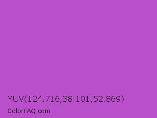 YUV 124.716,38.101,52.869 Color Image