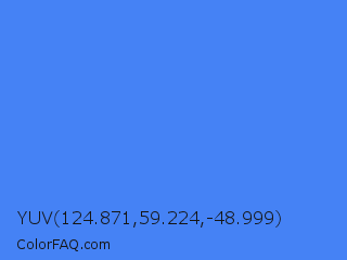 YUV 124.871,59.224,-48.999 Color Image
