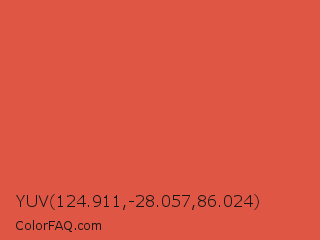 YUV 124.911,-28.057,86.024 Color Image