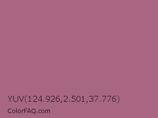 YUV 124.926,2.501,37.776 Color Image