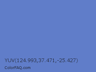 YUV 124.993,37.471,-25.427 Color Image