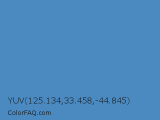 YUV 125.134,33.458,-44.845 Color Image