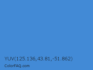YUV 125.136,43.81,-51.862 Color Image