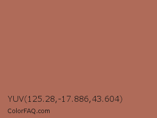 YUV 125.28,-17.886,43.604 Color Image